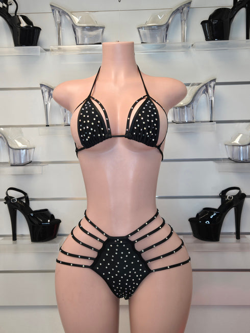 1R Set Strappy with Stones